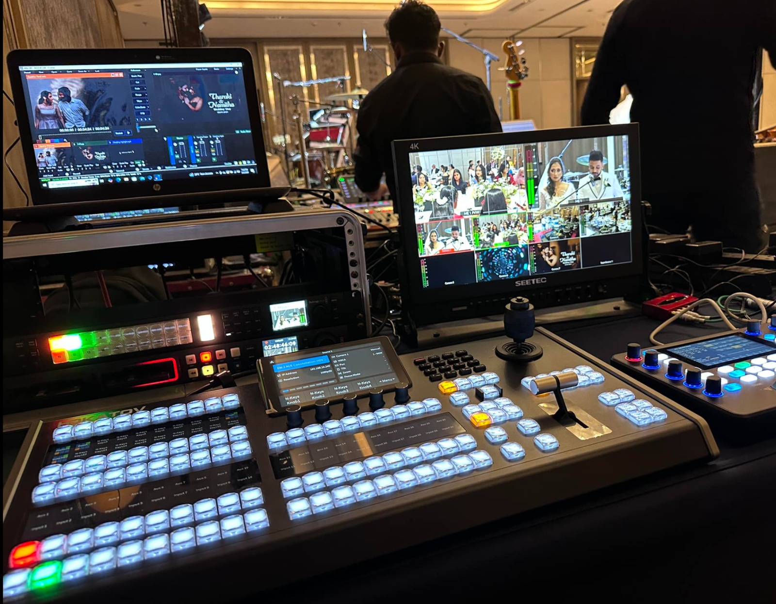 KD60 control panel in a real customer production setup